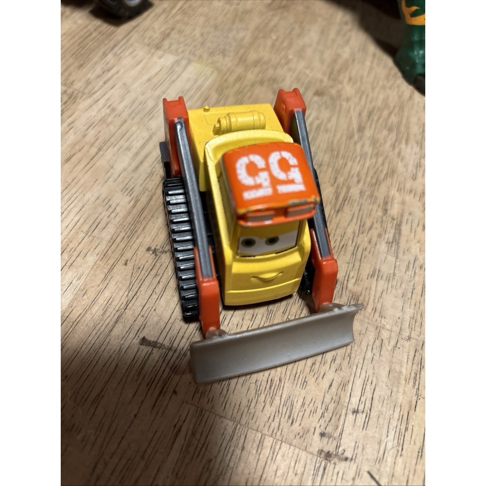 Mattel Disney Pixar Planes Fire Rescue Avalanche Die Cast Bulldozer No 55 3.5in